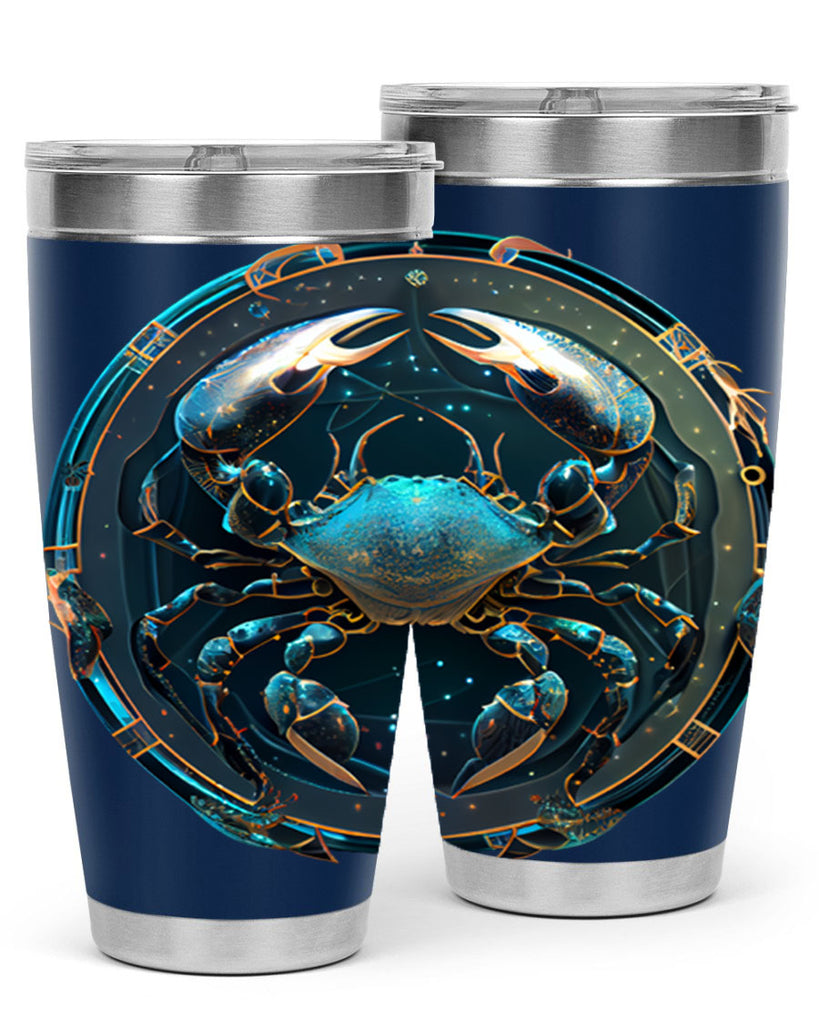 Cancer 147#- zodiac- Tumbler
