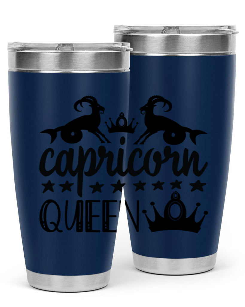 Capricorn queen 195#- zodiac- Tumbler