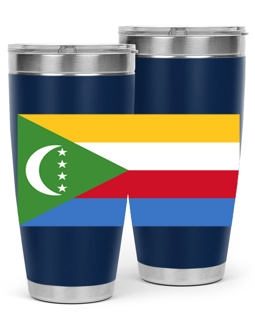 Comoros 160#- world flags- Tumbler