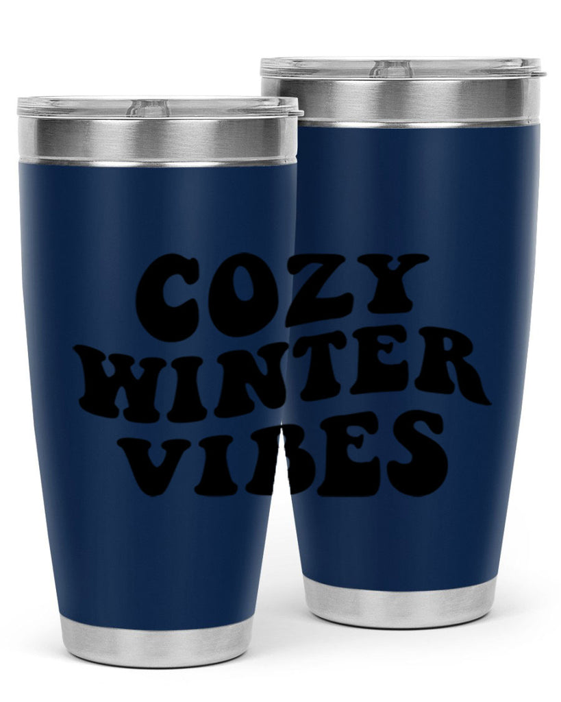 Cozy Winter Vibes 64#- winter- Tumbler