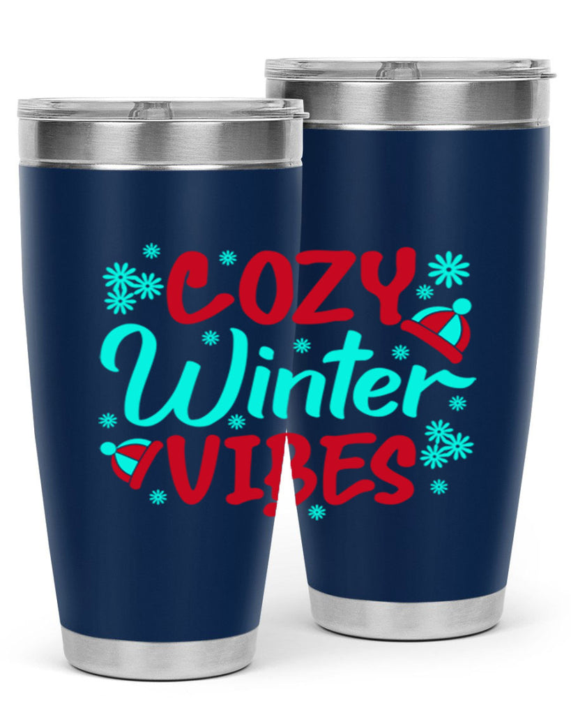 Cozy Winter Vibes Winter 83#- winter- Tumbler