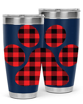 Dog Paw Style 95#- dog- Tumbler