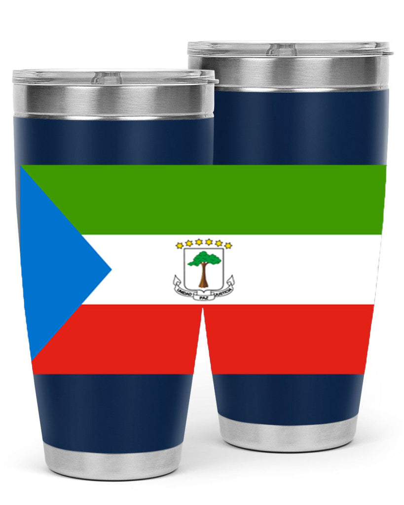 Equatorial Guinea 144#- world flags- Tumbler