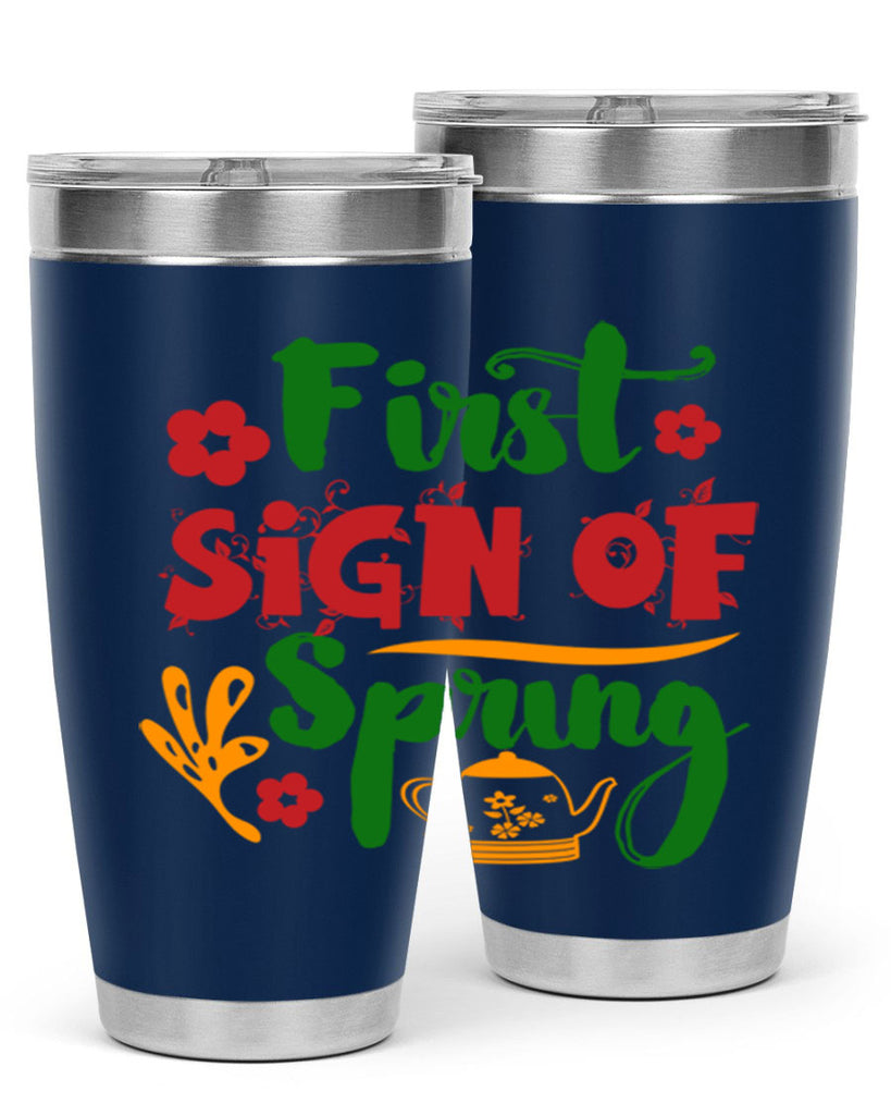 First Sign of Spring 139#- spring- Tumbler