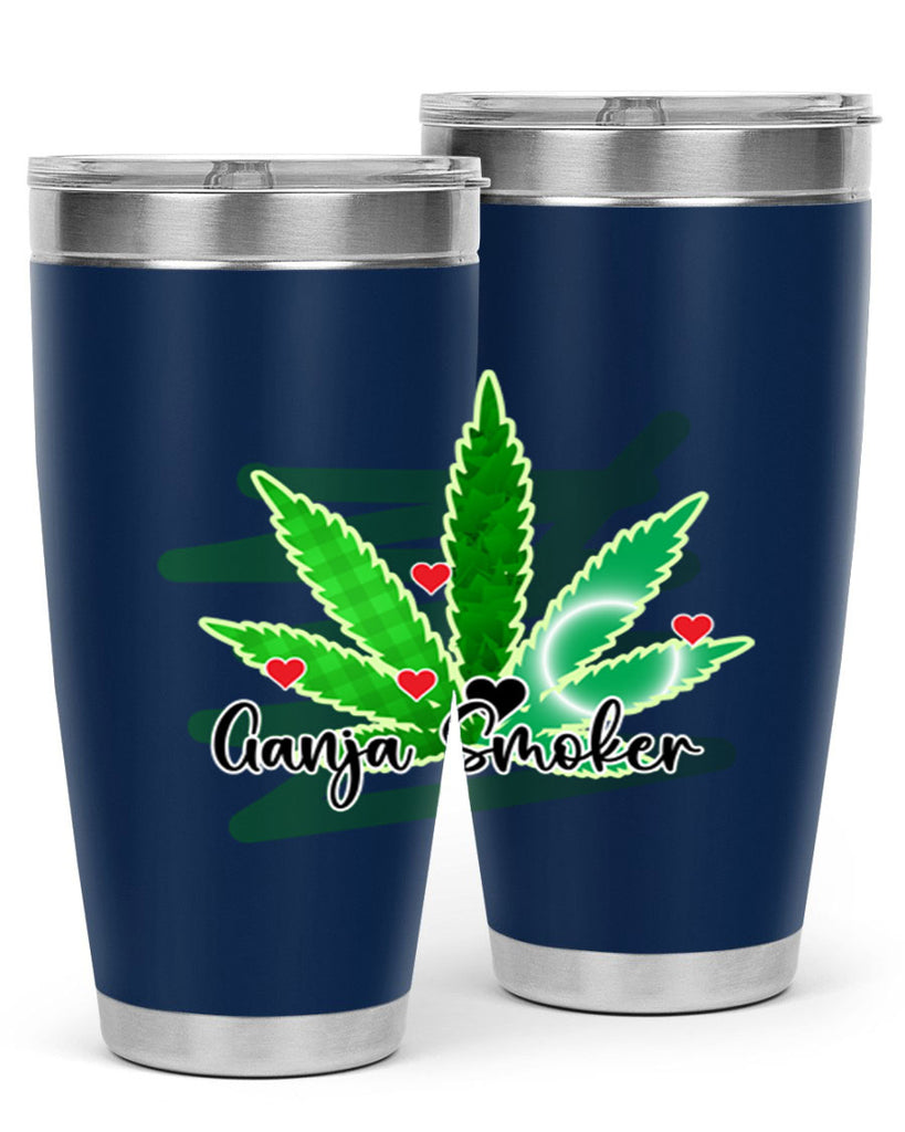 Ganja Smoker 88#- marijuana- Tumbler