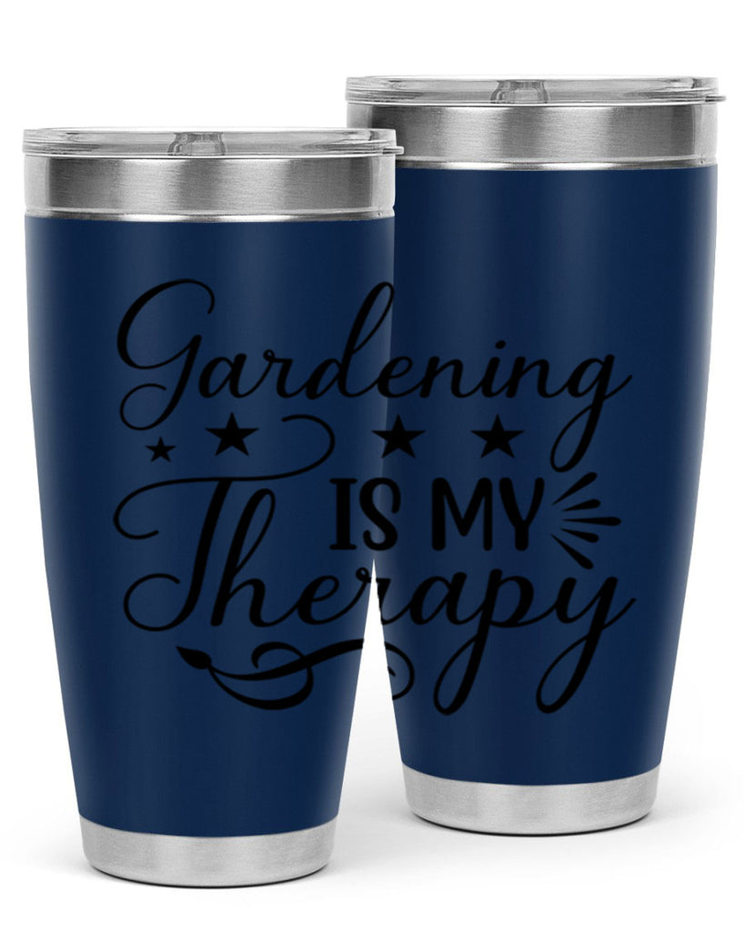 Gardening is My Therapy 145#- spring- Tumbler