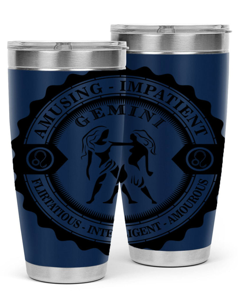 Gemini 11#- zodiac- Tumbler