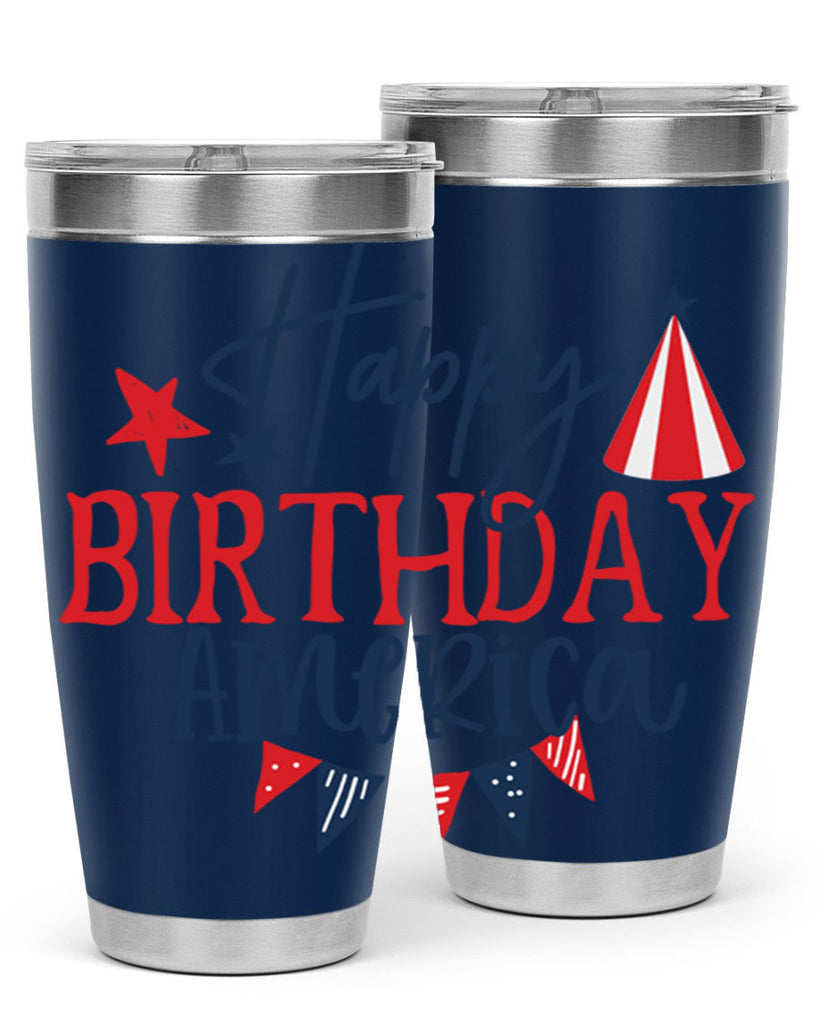 Happy Birthday america Style 30#- Fourt Of July- Tumbler