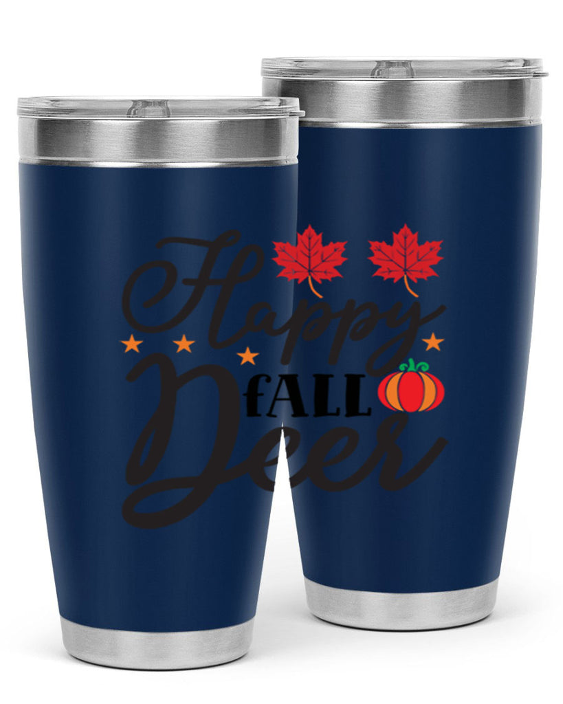 Happyfalldeer 254#- fall- Tumbler