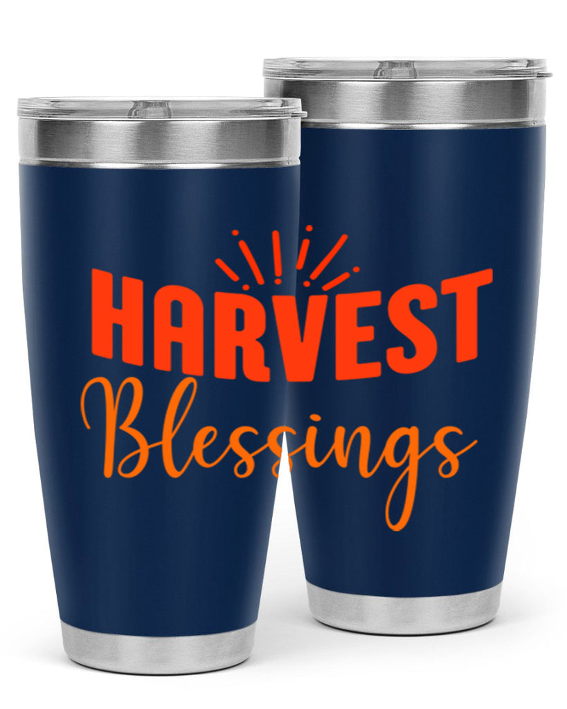 Harvest Blessings Design 264#- fall- Tumbler