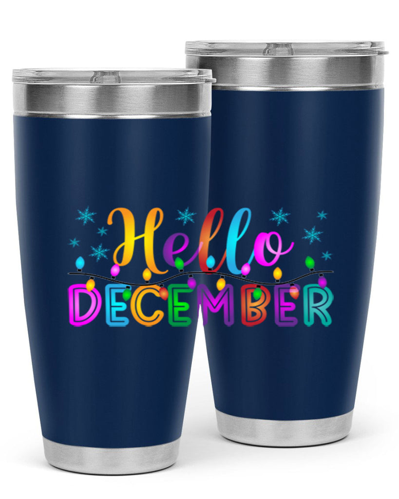 Hello December Winter 177#- winter- Tumbler