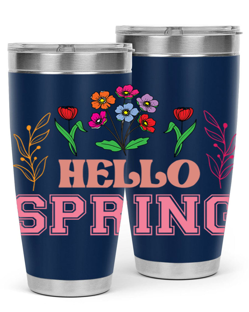 Hello Spring  234#- spring- Tumbler