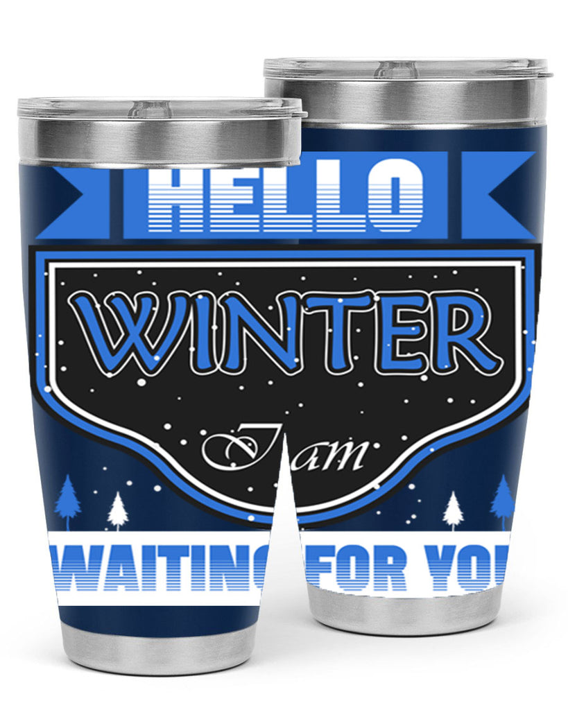 Hello Winter 164#- winter- Tumbler