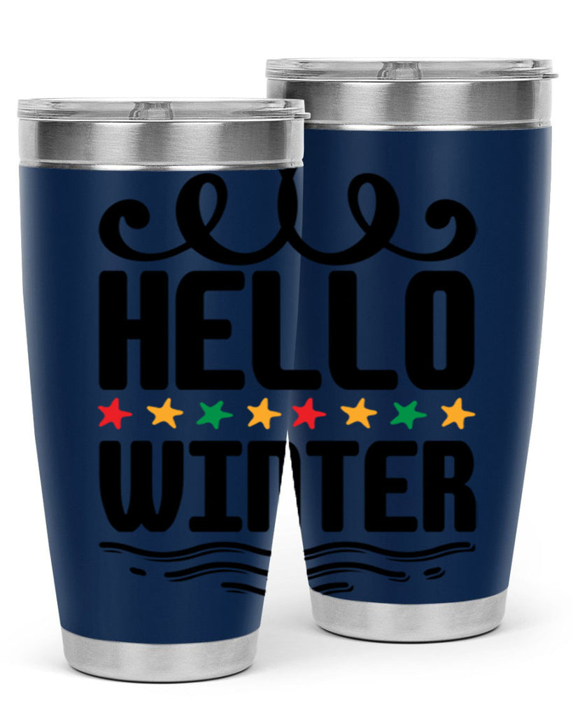 Hello Winter 185#- winter- Tumbler