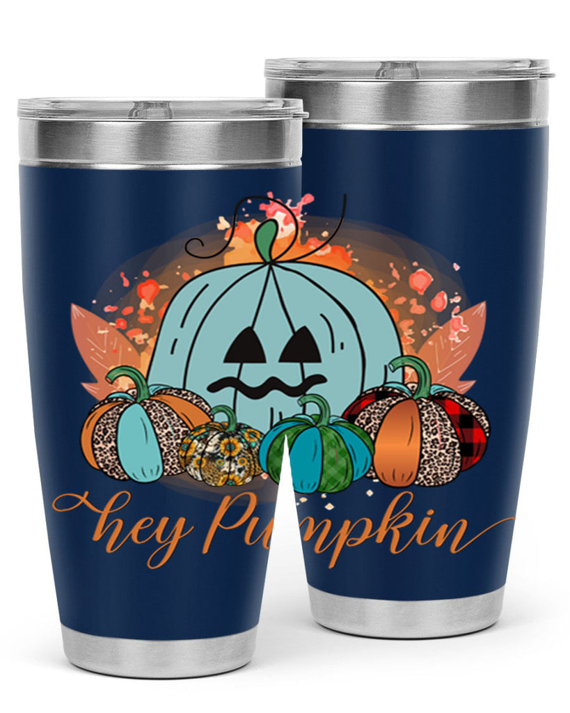 Hey Pumpkin 302#- fall- Tumbler