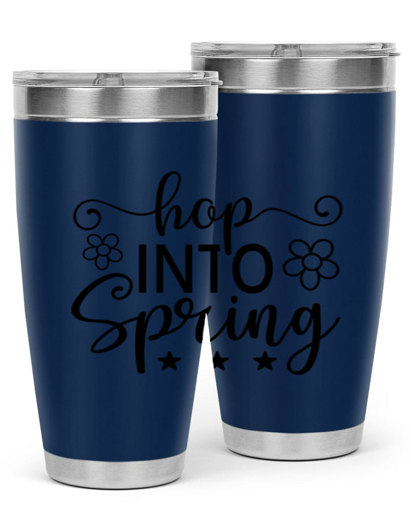 Hop into spring  252#- spring- Tumbler