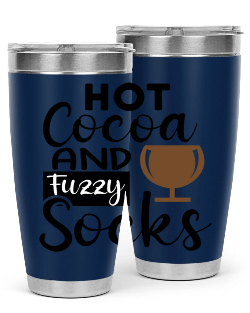 Hot Cocoa And Fuzzy Socks 218#- winter- Tumbler