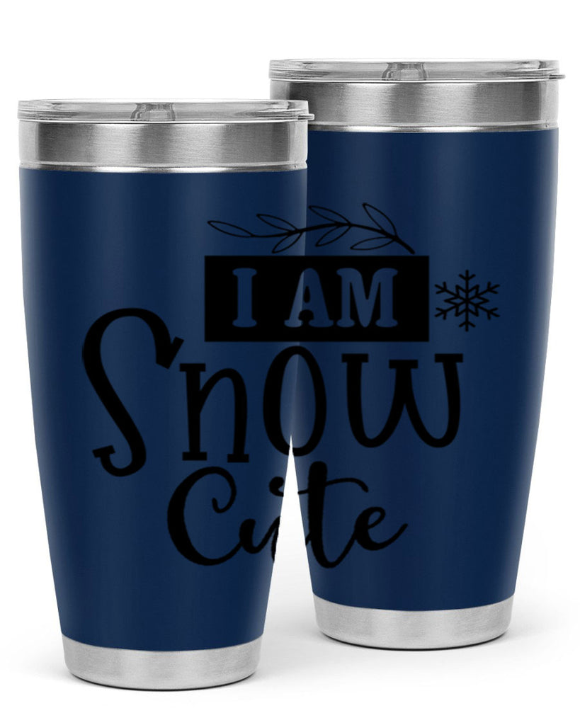 I Am Snow Cute 220#- winter- Tumbler