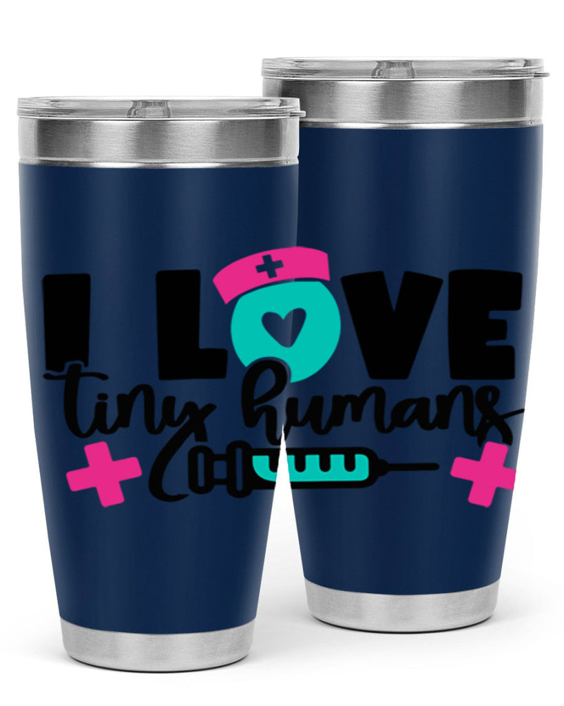 I Love Tiny Humans Style Style 166#- nurse- tumbler