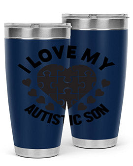 I love my Style 46#- autism- Tumbler