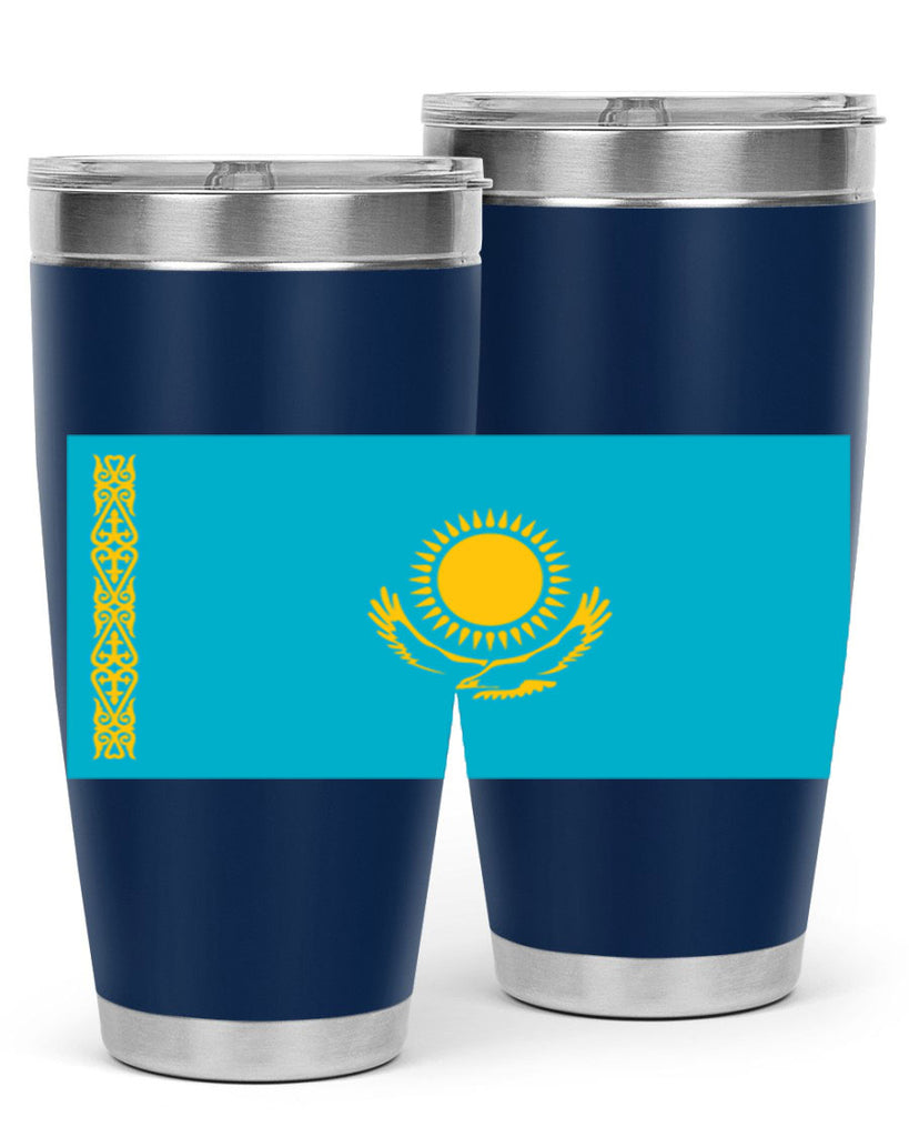 Kazakhstan 111#- world flags- Tumbler