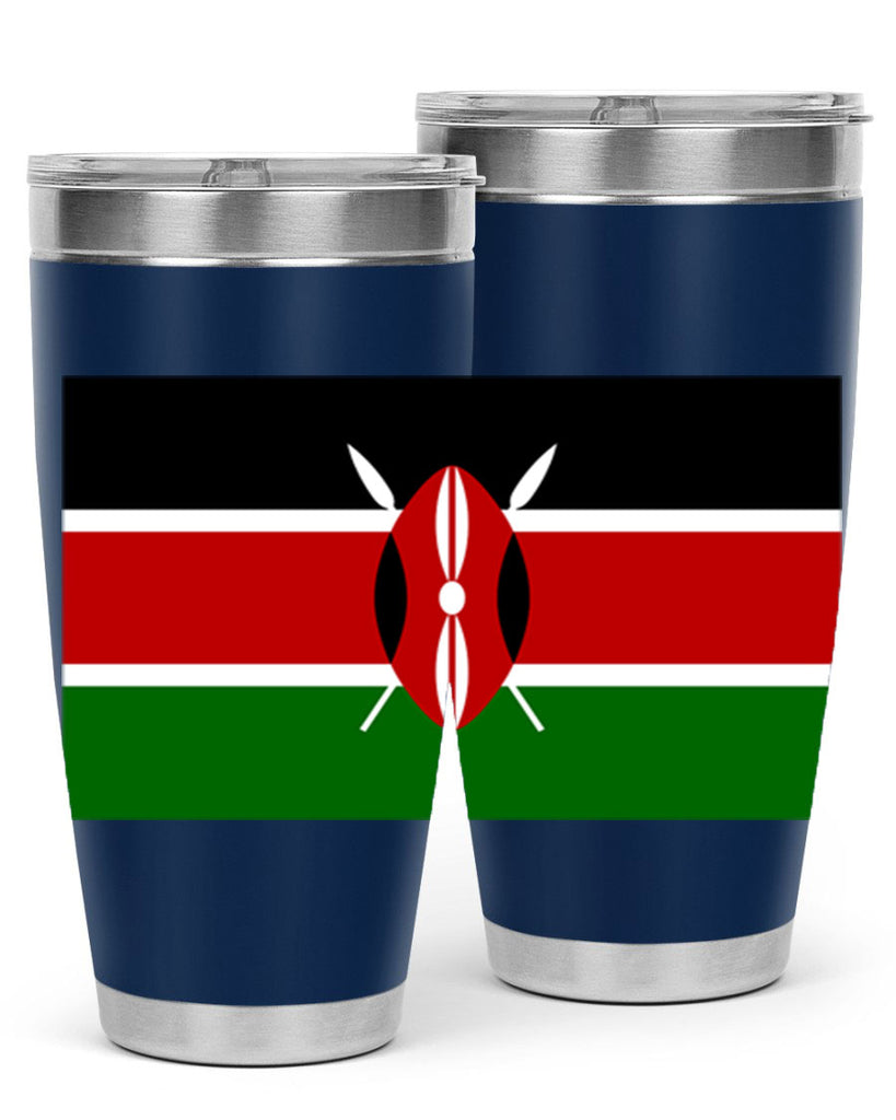 Kenya 110#- world flags- Tumbler
