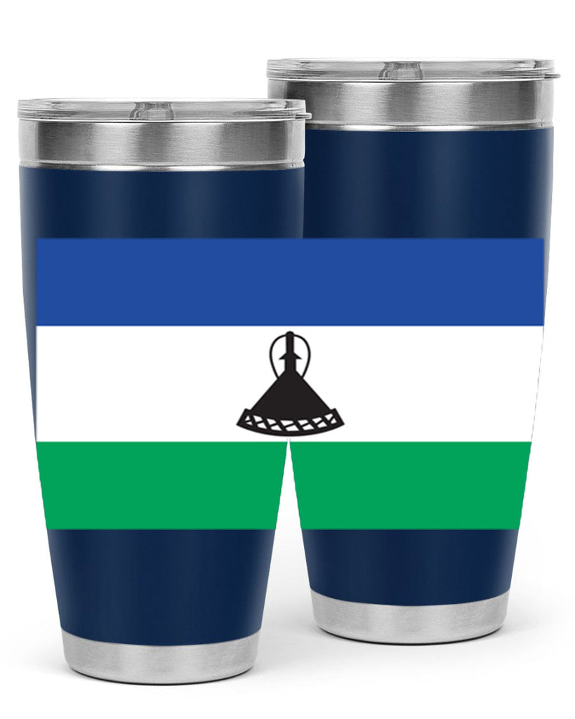 Lesotho 102#- world flags- Tumbler
