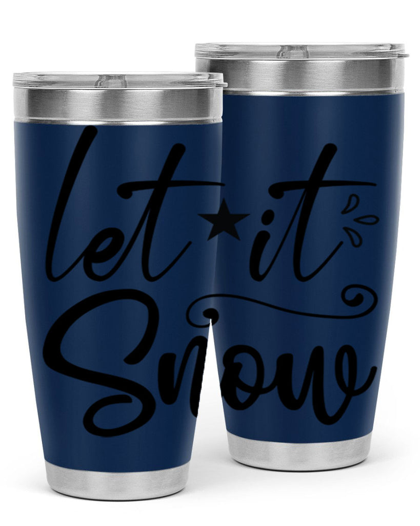 Let it snow 292#- winter- Tumbler