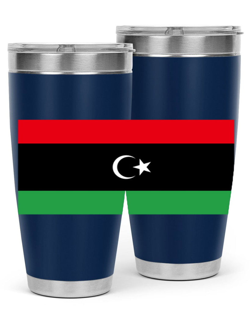 Libya 100#- world flags- Tumbler