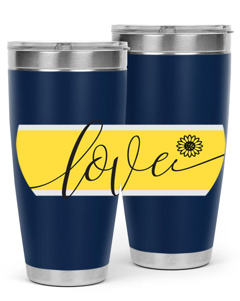 Love and daisy327#- spring- Tumbler