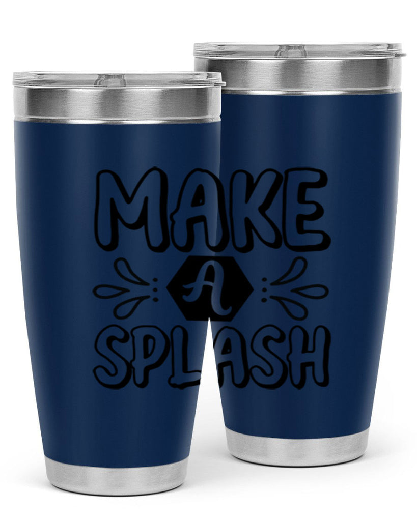 Make a splash 310#- mermaid- Tumbler