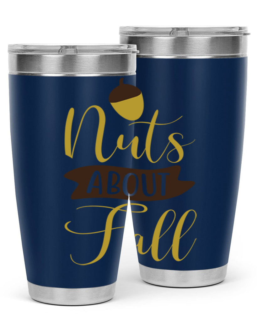 Nuts About Fall 442#- fall- Tumbler