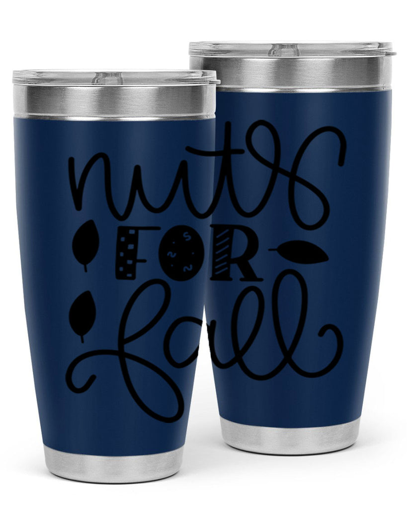 Nuts For Fall 446#- fall- Tumbler