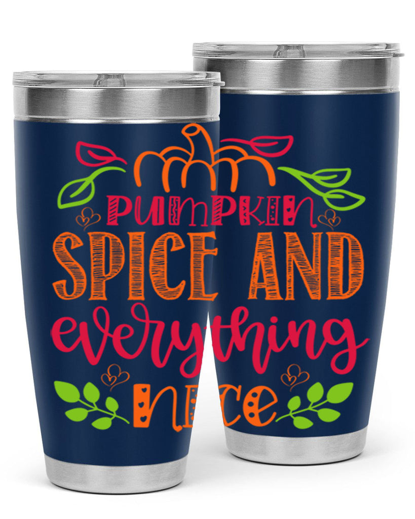 Pumpkin Spice and Everything Nice 536#- fall- Tumbler