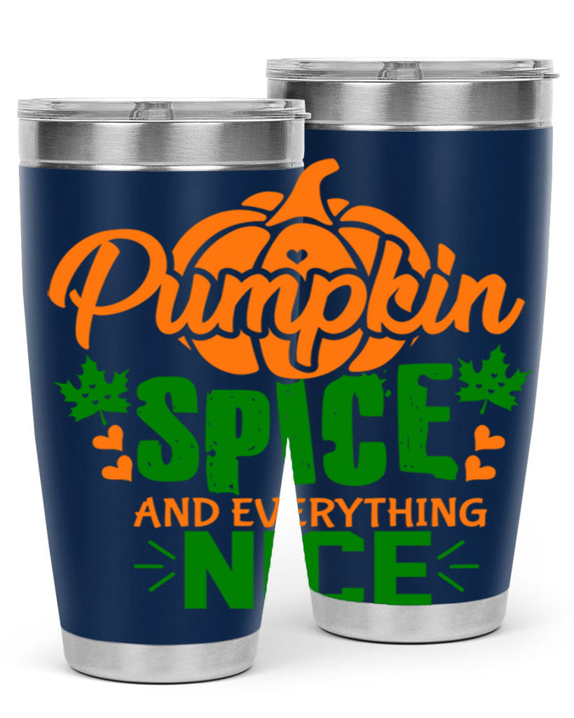 Pumpkin Spice and Everything Nice 538#- fall- Tumbler
