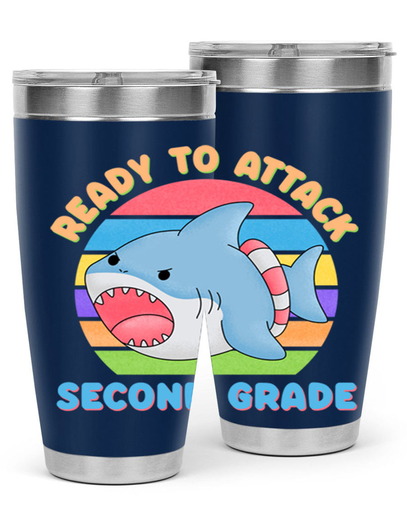 Ready to Attack 2nd Grade 19#- second grade- Tumbler