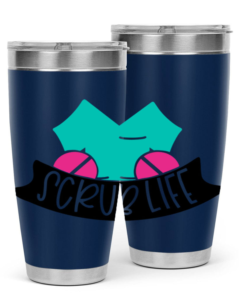 Scrub Life Style Style 45#- nurse- tumbler