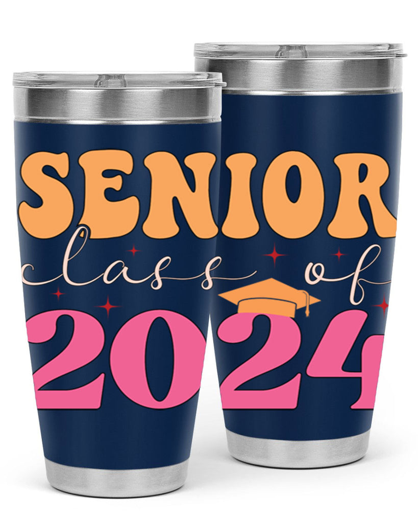 Senior class of 2024 17#- 12th grade- Tumbler