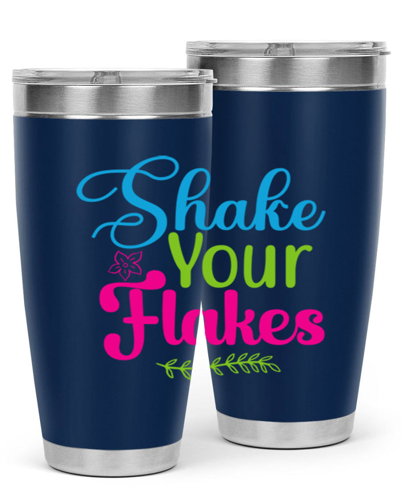 Shake Your Flakes 356#- winter- Tumbler