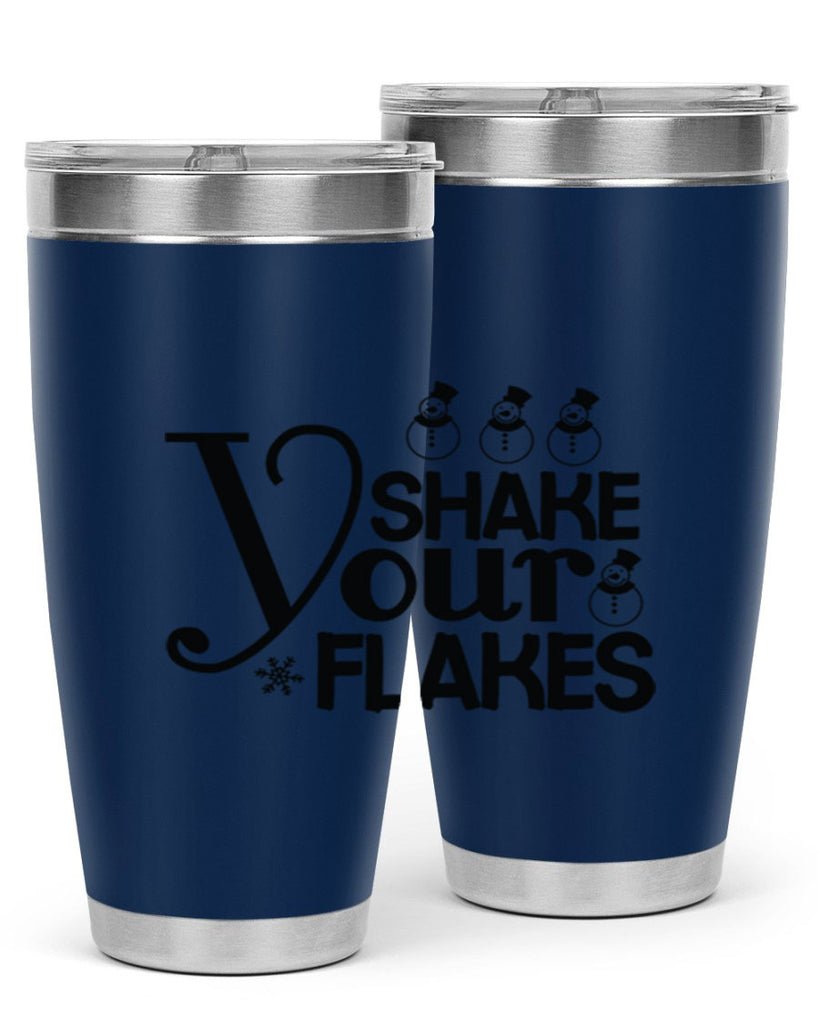 Shake Your Flakes 357#- winter- Tumbler