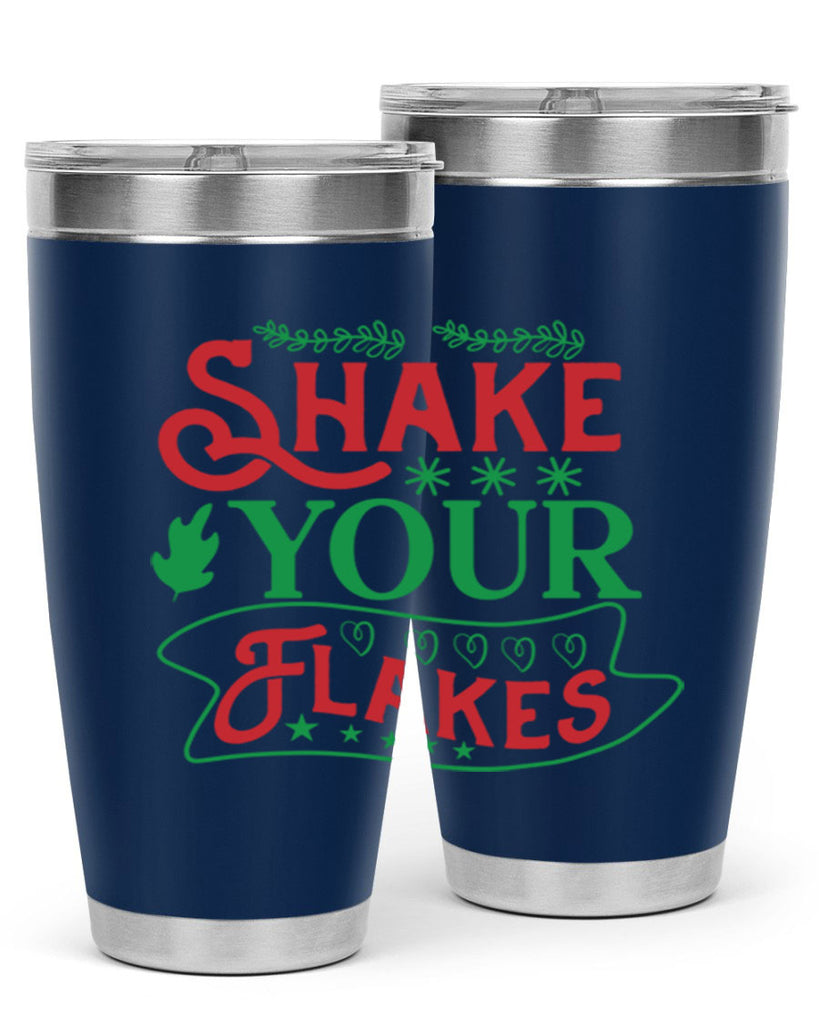 Shake Your Flakes 358#- winter- Tumbler