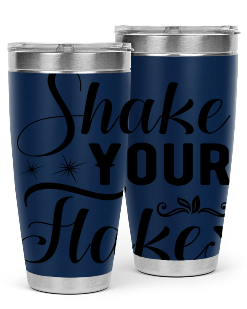 Shake Your Flakes 362#- winter- Tumbler