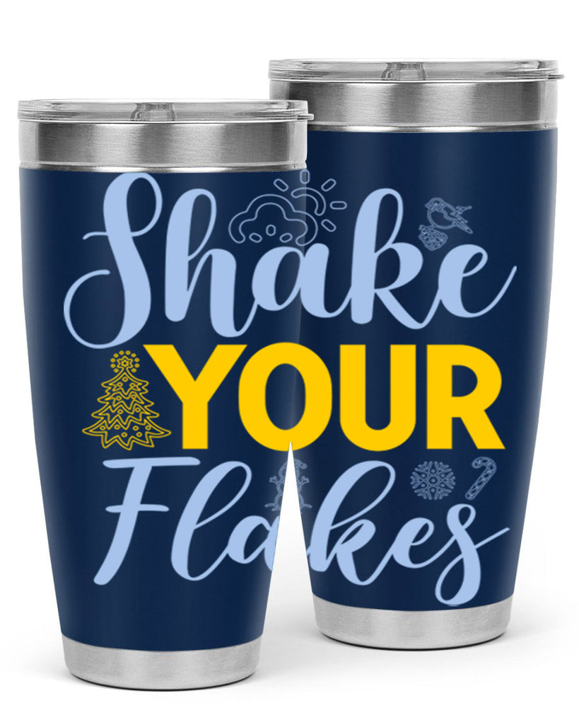 Shake your flakes361#- winter- Tumbler