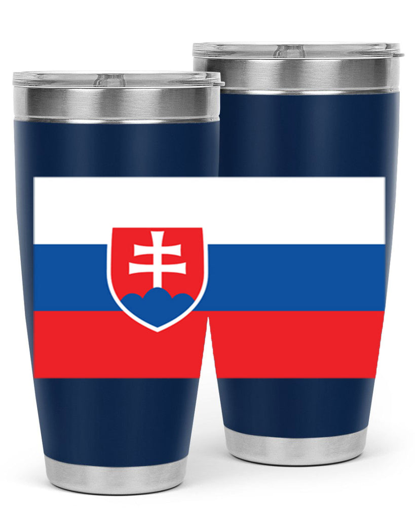 Slovakia 40#- world flags- Tumbler