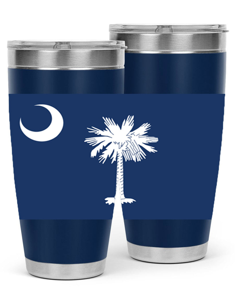 South Carolina 12#- Us Flags- Tumbler