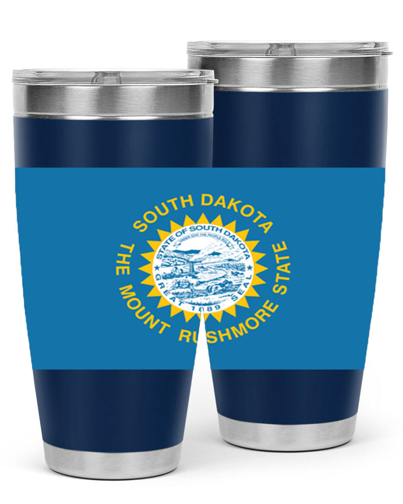 South Dakota 11#- Us Flags- Tumbler