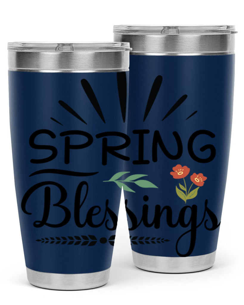 Spring Blessings  482#- spring- Tumbler