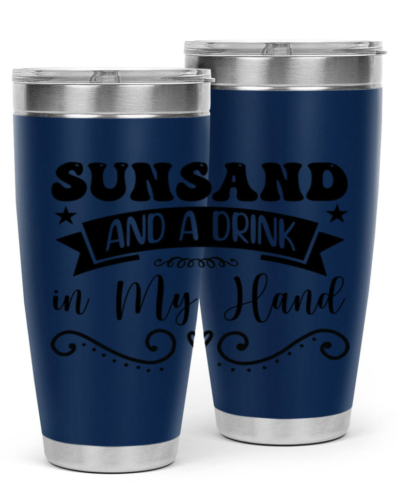 Sunsandandadrinkin 484#- zodiac- Tumbler