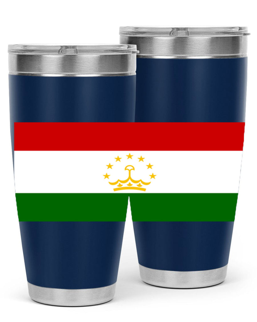 Tajikistan 25#- world flags- Tumbler