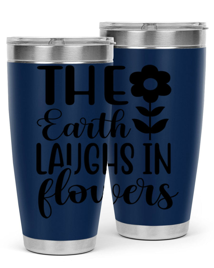 The earth laughs in flowers 548#- spring- Tumbler